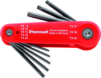 Winkelstiftschlüssel satz Torx / TX 9 - TX 40