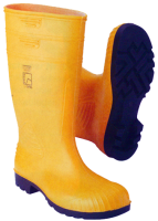 Stivali di sicurezza con punta in acciaio giallo/3