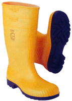 Bottes de sécurité avec embout d'acier jaune/39