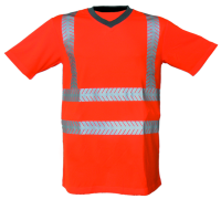 T-Shirt visibilité orange / Isone / XL