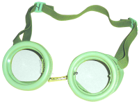 Lunettes de protection à vision totale verni clair