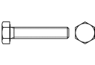 Sechskantschrauben ohne Schaft