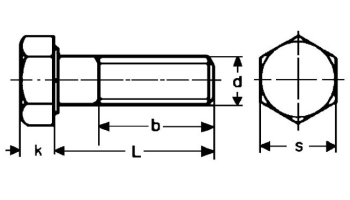 12.9 Stahl blank