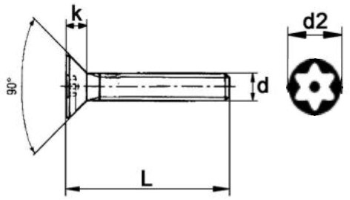 Sicherheits-Torx