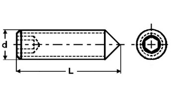 45 H Acier zingué