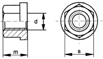 10 Stahl blank