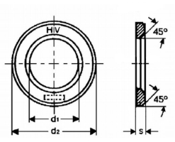 300 HV Stahl blank