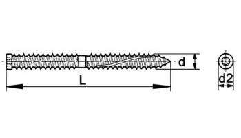 avec petite tête cylindrique six lobes