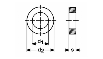 Rondelles en polyamide