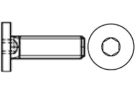 Tête extra plat